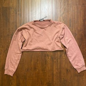 Pretty Little Thing Crop Sweater Top